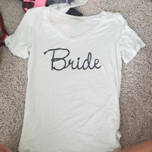 Bride tshirt